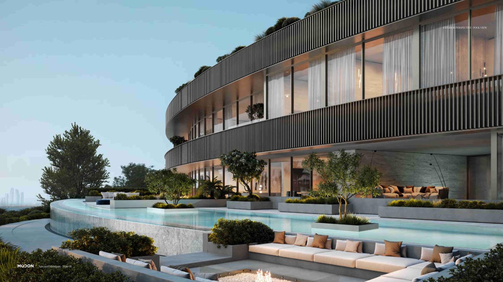 Premium villa living at Hudayriyat Hill Abu Dhabi with sunset views and exclusive island lifestyle